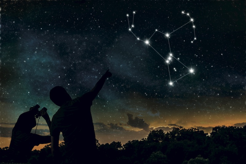 soirées privées pour observer une constellation