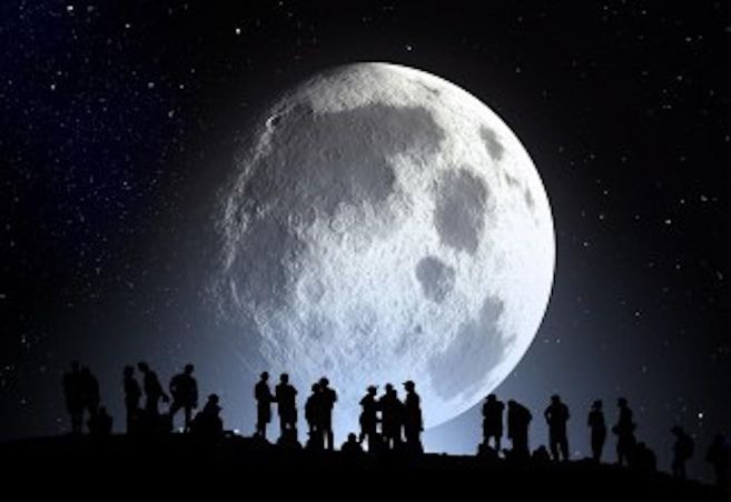 observation de la lune